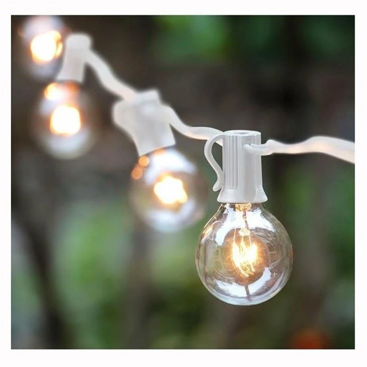 25FT G40 Waterproof Outdoor String Lights