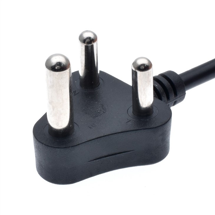 Black Power Cord Plug